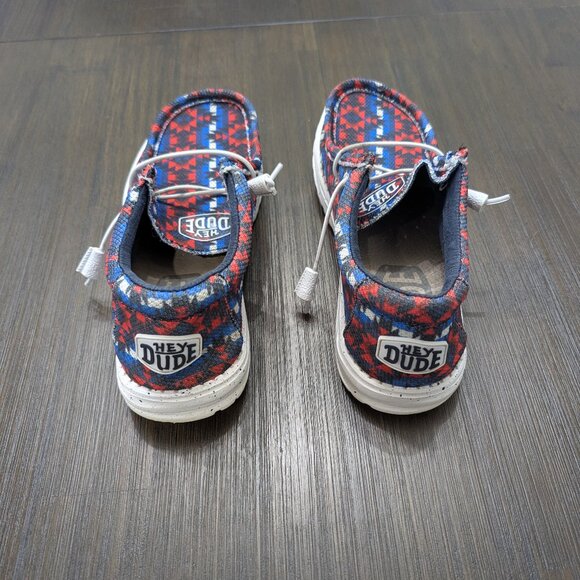 Hey Dude | Wally Sox Capitol Shoe | Unisex | Southwestern/Aztec Print - Picture 5 of 8